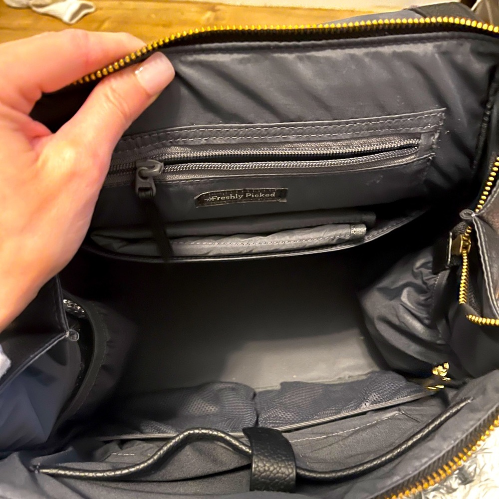 Diaper bag by freshly picked. Used twice